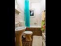 Apartamenty VV A1(2+1), A2(5), A3(7) Seget Vranjica - Riwiera Trogir  - Apartament - A3(7): łazienka z WC