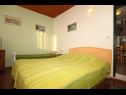 Apartamenty Kira - 20 M from the beach : A1(4+1) Seget Vranjica - Riwiera Trogir  - Apartament - A1(4+1): sypialnia