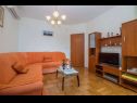 Apartamenty Mer - 10m to the beach: A1(4+2) Sevid - Riwiera Trogir  - Apartament - A1(4+2): pokój dzienny