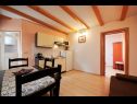 Apartamenty i pokoje Jare - in old town R1 zelena(2), A2 gornji (2+2) Trogir - Riwiera Trogir  - Apartament - A2 gornji (2+2): jadalnia