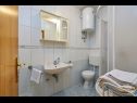 Apartamenty Ivanka - 200 m from sea: A1(4) Trogir - Riwiera Trogir  - Apartament - A1(4): łazienka z WC