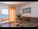 Apartamenty Maša - modern sea view apartment: A1(4+1) Trogir - Riwiera Trogir  - Apartament - A1(4+1): pokój dzienny