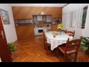 Apartamenty Mare - comfortable apartment : A1(5), A2(5) Trogir - Riwiera Trogir  - Apartament - A2(5): kuchnia z jadalnią