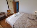 Apartamenty Srđan - 10 m from the beach : A1(4), A2(2+1), A3(4+1) Vinisce - Riwiera Trogir  - Apartament - A3(4+1): sypialnia
