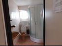 Apartamenty Lado - 230 m from sea: SA1(2+1), SA2(2+1), SA3(2+1) Muline - Wyspa Ugljan  - Studio apartament - SA2(2+1): łazienka z WC
