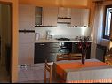 Apartamenty MiMa - 150 m from the beach: A1(2+2), A3(5), A2(2+2) Susica - Wyspa Ugljan  - Apartament - A1(2+2): kuchnia z jadalnią