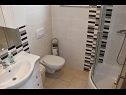 Apartamenty Ivan C A1(4+1), A2(4+1), A4(4+1), A3(4+1) Bibinje - Riwiera Zadar  - Apartament - A2(4+1): łazienka z WC