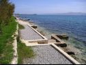 Apartamenty Fuzu - 50 m from sea: A2(2+1), SA3(2) Bibinje - Riwiera Zadar  - plaża