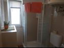 Apartamenty Fuzu - 50 m from sea: A2(2+1), SA3(2) Bibinje - Riwiera Zadar  - łazienka z WC