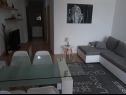 Apartamenty Fuzi - 50 m from sea: A1(2+1), SA4(2) Bibinje - Riwiera Zadar  - Apartament - A1(2+1): pokój dzienny