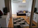 Apartamenty Fuzu - 50 m from sea: A2(2+1), SA3(2) Bibinje - Riwiera Zadar  - Apartament - A2(2+1): pokój dzienny