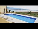 Apartamenty Dragi - with pool: A2(4), A3(4), A4(4), A6(2) Nin - Riwiera Zadar  - Apartament - A2(4): basen