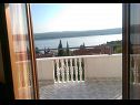 Apartamenty Tina -with terrace and sea view A1(4) Obrovac - Riwiera Zadar  - Apartament - A1(4): tarasa