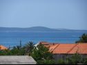 Apartamenty Mediteran - private parking: A1(2+1) Privlaka - Riwiera Zadar  - widok na morze