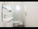 Apartamenty Ani - with pool : SA4(2), A5(2+2), A6(2+2) Privlaka - Riwiera Zadar  - Apartament - A6(2+2): łazienka z WC