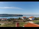 Apartamenty Adriatic - with beautiful garden: A1(2), A2(2), A3(2+2) Rtina - Riwiera Zadar  - Apartament - A2(2): widok z tarase