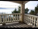 Apartamenty Ivan Z - 10 m from sea: A3(2), A4(2) Seline - Riwiera Zadar  - tarasa