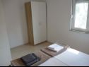 Apartamenty Dream - nearby the sea: A1-small(2), A2-midldle(2), A3-large(4+1) Seline - Riwiera Zadar  - Apartament - A1-small(2): sypialnia