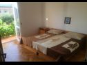 Apartamenty Sunny  - sea side terrace & parking: A1(4+1), A2(6+1) Starigrad-Paklenica - Riwiera Zadar  - Apartament - A2(6+1): sypialnia