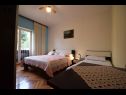 Apartamenty Mirja - 130 m from sea: A1(8+1) Starigrad-Paklenica - Riwiera Zadar  - Apartament - A1(8+1): sypialnia