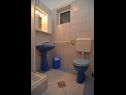 Apartamenty Jerimih - 120 m from sea: A1(4+1), A3(4+1), A4(4+1) Sukosan - Riwiera Zadar  - Apartament - A1(4+1): łazienka z WC
