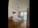 Apartamenty Draga - comfortable & afordable: A1(2+2), A2(6), A3(2+2) Vir - Riwiera Zadar  - Apartament - A1(2+2): sypialnia