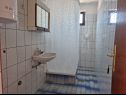 Pokoje Mat - 300 m from sea: R1(2), R3(3), R4(3) Vir - Riwiera Zadar  - Pokój - R4(3): łazienka z WC
