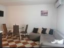 Apartamenty Sanja - 100 meters to the beach A1(4+1), A2(4+1), A3(4+1), A4(4+1) Vir - Riwiera Zadar  - Apartament - A1(4+1): pokój dzienny