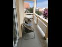 Apartamenty Sanja - 100 meters to the beach A1(4+1), A2(4+1), A3(4+1), A4(4+1) Vir - Riwiera Zadar  - Apartament - A4(4+1): balkon