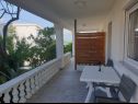 Apartamenty Rising Sun A1(2+2), A2(2+2), A3(2+2) Vir - Riwiera Zadar  - Apartament - A1(2+2): balkon