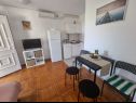 Apartamenty Rising Sun A1(2+2), A2(2+2), A3(2+2) Vir - Riwiera Zadar  - Apartament - A1(2+2): kuchnia z jadalnią