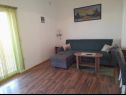 Apartamenty Vanja - terrace & BBQ A1(4+2), A2(4+1) Vir - Riwiera Zadar  - Apartament - A1(4+2): pokój dzienny