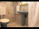 Apartamenty i pokoje Jagoda - comfy and cozy : A1 Lijevi (3+2), A2 Desni (3+2), R1(4) Zadar - Riwiera Zadar  - Apartament - A2 Desni (3+2): łazienka z WC
