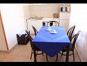 Apartamenty i pokoje Jagoda - comfy and cozy : A1 Lijevi (3+2), A2 Desni (3+2), R1(4) Zadar - Riwiera Zadar  - Apartament - A2 Desni (3+2): kuchnia z jadalnią