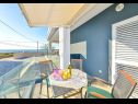 Apartamenty Sunny by the Sea APP1(2), SAPP2(2), APP3(2+1), APP4(4+1) Zaton (Zadar) - Riwiera Zadar  - Apartament - APP1(2): tarasa