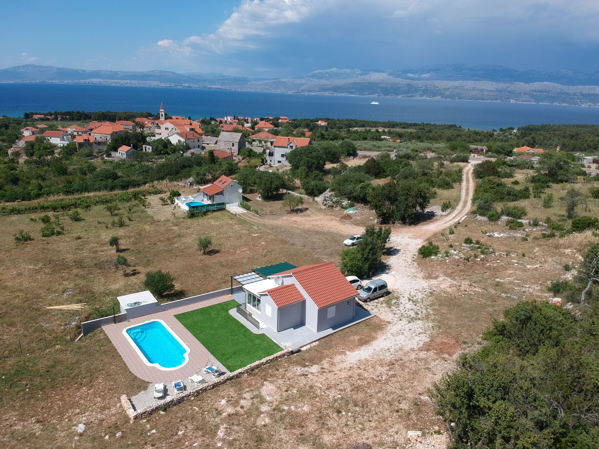 Dom wakacyjny Nane Garden - house with pool : H(4+1) Mirca - Wyspa Brac  - Chorwacja 
