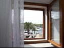 Apartamenty Marija - 15m from the sea A1(4) Milna (Brac) - Wyspa Brac  - Apartament - A1(4): widok z okna
