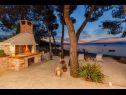 Dom wakacyjny Periska - on the beach : H(4+1) Mirca - Wyspa Brac  - Chorwacja  - komin