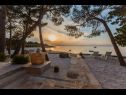 Dom wakacyjny Periska - on the beach : H(4+1) Mirca - Wyspa Brac  - Chorwacja  - widok (dom i otoczenie)