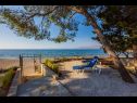 Dom wakacyjny Periska - on the beach : H(4+1) Mirca - Wyspa Brac  - Chorwacja  - dziedziniec