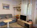Apartamenty Jak - comfortable apartments: A1-donji(4+1), A2-gornji(4+2) Mirca - Wyspa Brac  - Apartament - A1-donji(4+1): pokój dzienny