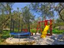 Dom wakacyjny Mindful escape - luxury resort: H(4+1) Mirca - Wyspa Brac  - Chorwacja  - plac zabaw dla dzieci