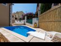 Apartamenty Dalis - open swimming pool: A1 kat(4+1), A2 prizemlje(4) Zatoka Osibova (Milna) - Wyspa Brac  - Chorwacja  - basen