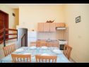 Apartamenty Orange - 30m from beach : A1(4) Postira - Wyspa Brac  - Apartament - A1(4): kuchnia z jadalnią