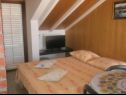 Apartamenty Damir - 80 m from beach: A1(4), A2(2+2) Postira - Wyspa Brac  - Apartament - A2(2+2): sypialnia