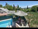 Dom wakacyjny Niksi - with pool: H(8+4) Skrip - Wyspa Brac  - Chorwacja  - dom