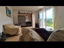 Apartamenty Marin - amazing sea view: A1(4+1), A2(4+1), A3(4+1) Splitska - Wyspa Brac  - Apartament - A1(4+1): pokój dzienny