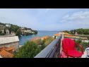 Apartamenty Marin - amazing sea view: A1(4+1), A2(4+1), A3(4+1) Splitska - Wyspa Brac  - Apartament - A2(4+1): widok na morze