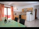 Apartamenty Neda - perfect location & free parking: A1(6), A2(4+1), A3(4+1) Splitska - Wyspa Brac  - Apartament - A3(4+1): kuchnia z jadalnią