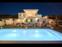 Dom wakacyjny Margita - luxury with private pool: H(6) Splitska - Wyspa Brac  - Chorwacja  - basen